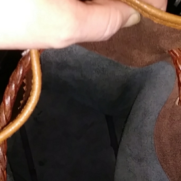 AUTHENTIC VINTAGE DOONEY AND BOURKE DRAWSTRING BAG - Picture 9 of 10